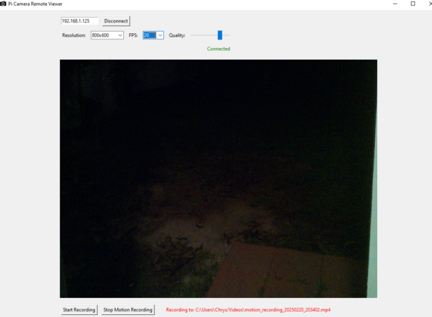 Security Camera Screenshot 2